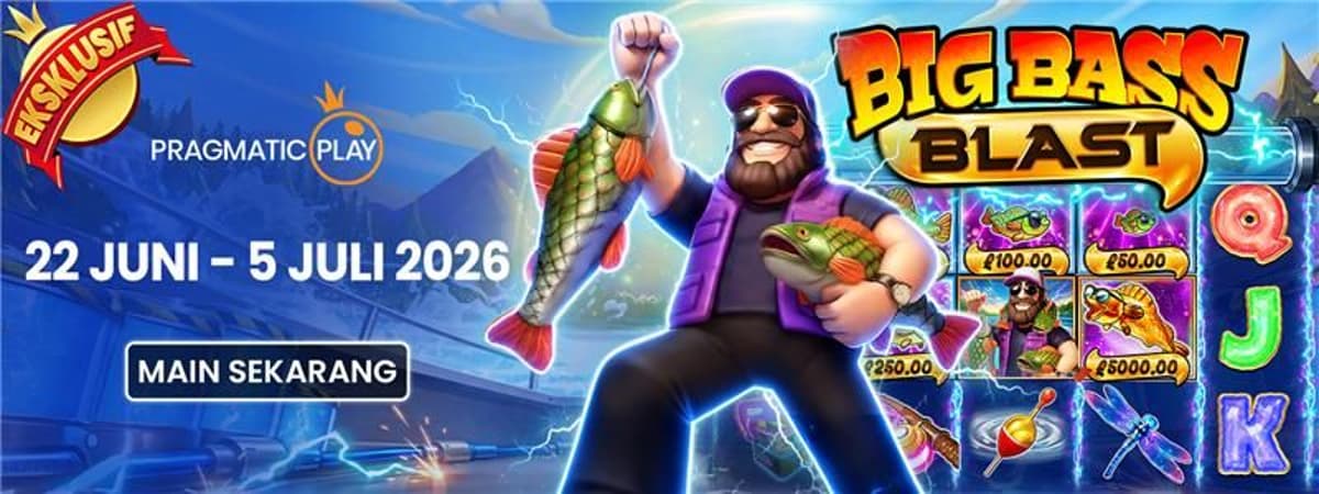 Pragmatic Play - Big Bass Blast Banner