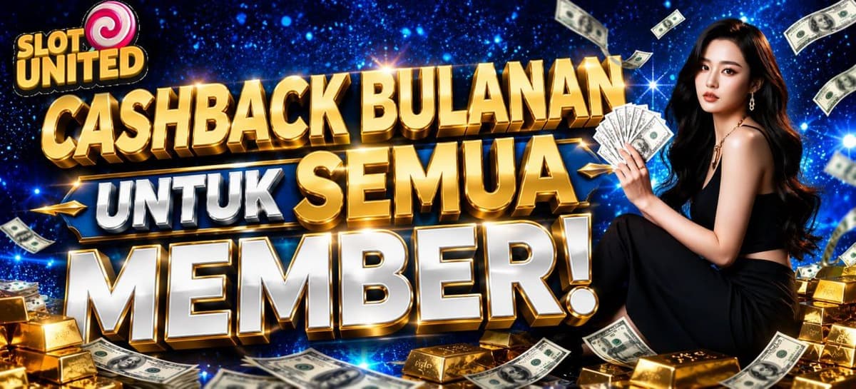 CASHBACK BULANAN SLOTUNITED