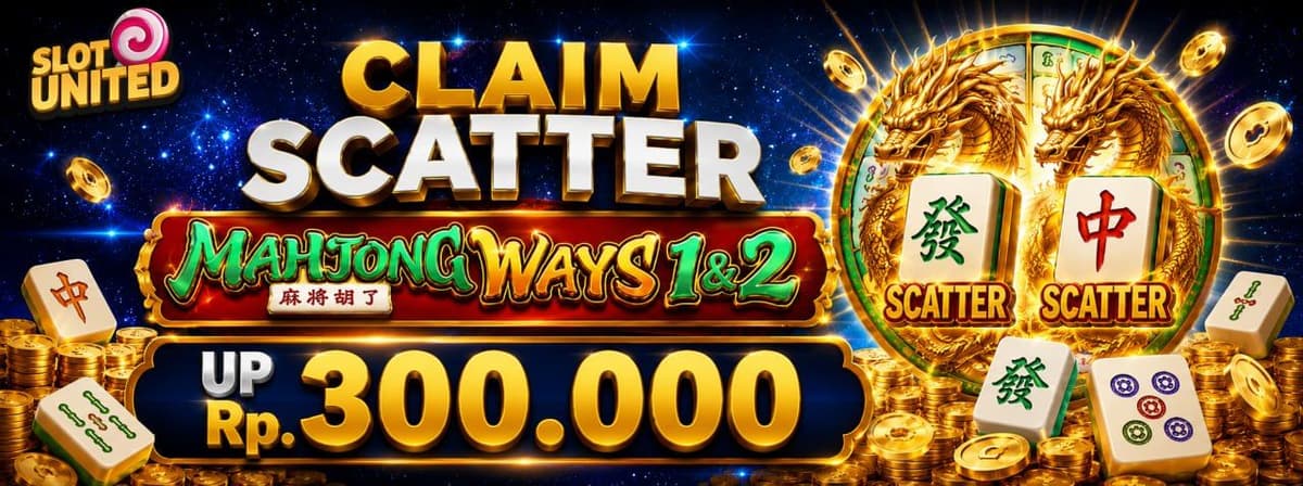 EVENT SCATTER MAHJONG WAYS 1 & 2 Banner