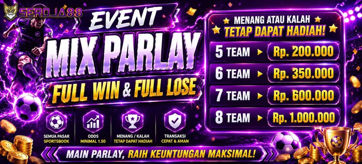 EVENT MIX PARLAY FULL WIN & FULL LOSE