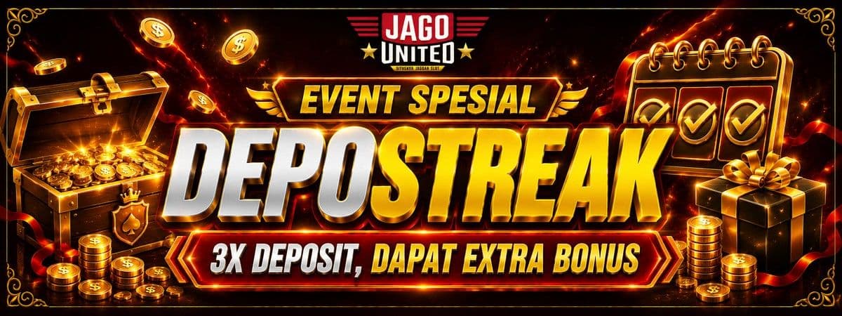 Promo BONUS DEPOSTREAK 3X DEPO