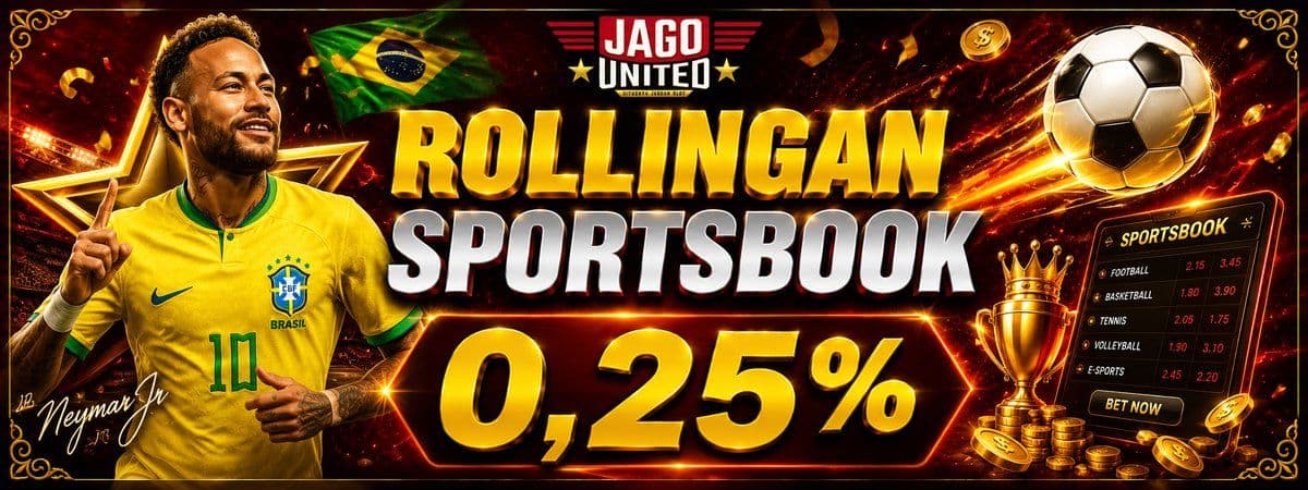 Promo BONUS ROLLINGAN SPORTSBOOK 0,25%