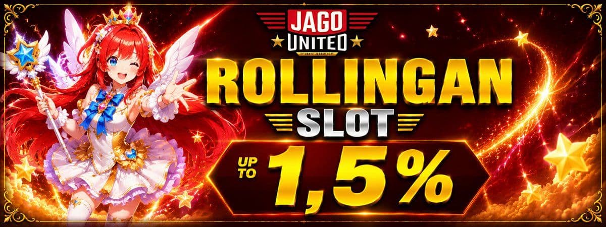 Promo BONUS ROLLINGAN SLOT Up To 1.5%