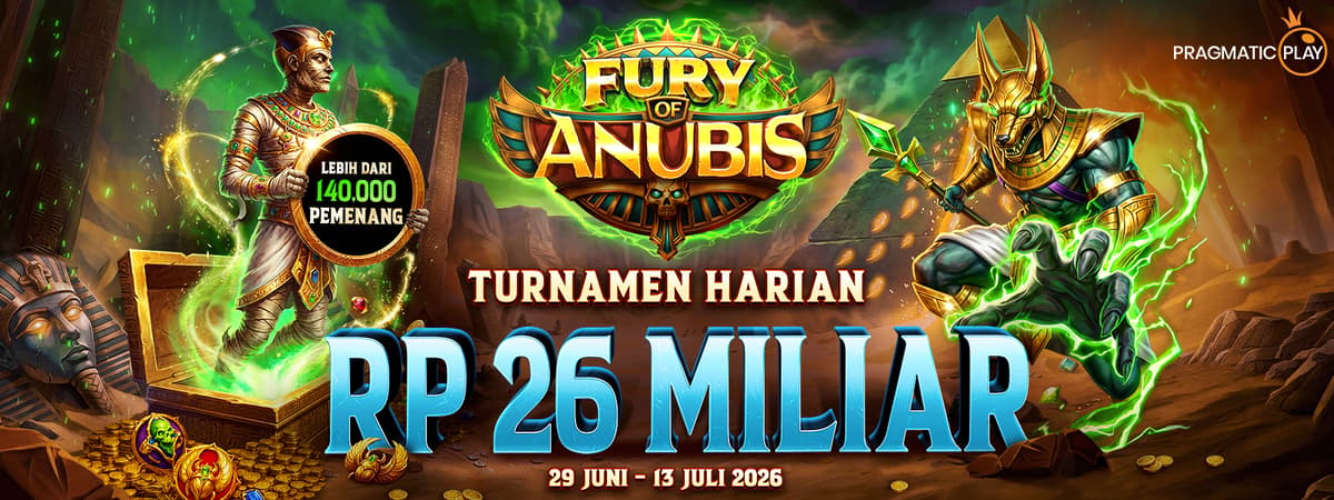 Fury of Anubis Daily Tournaments – Unleash the Wrath. Claim the Riches. Banner