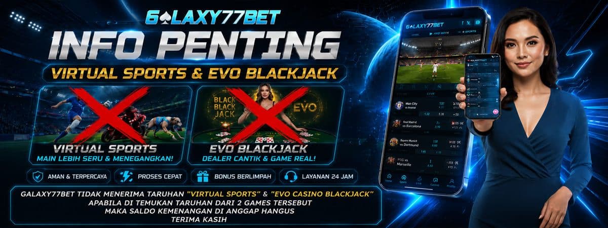 VIRTUAL SPORT & EVO BLACKJACK Banner