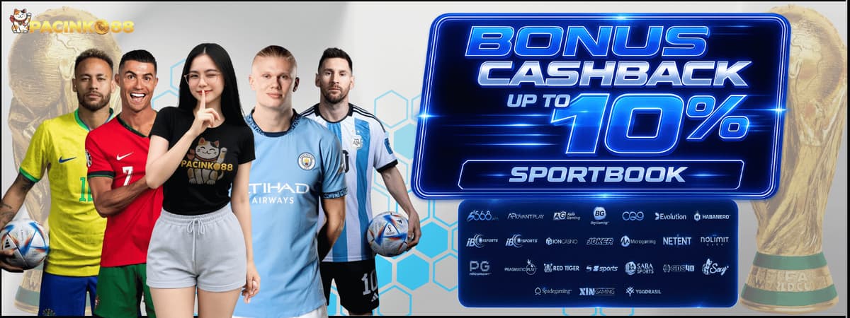 BONUS CASHBACK SPORTSBOOK 10% Banner