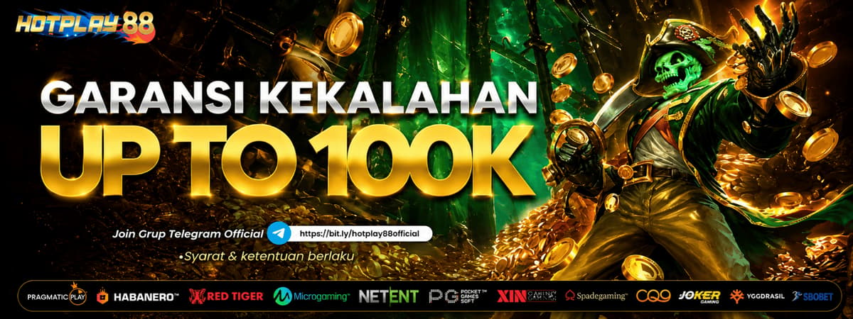 GARANSI KEKALAHAN UP TO 100K Banner