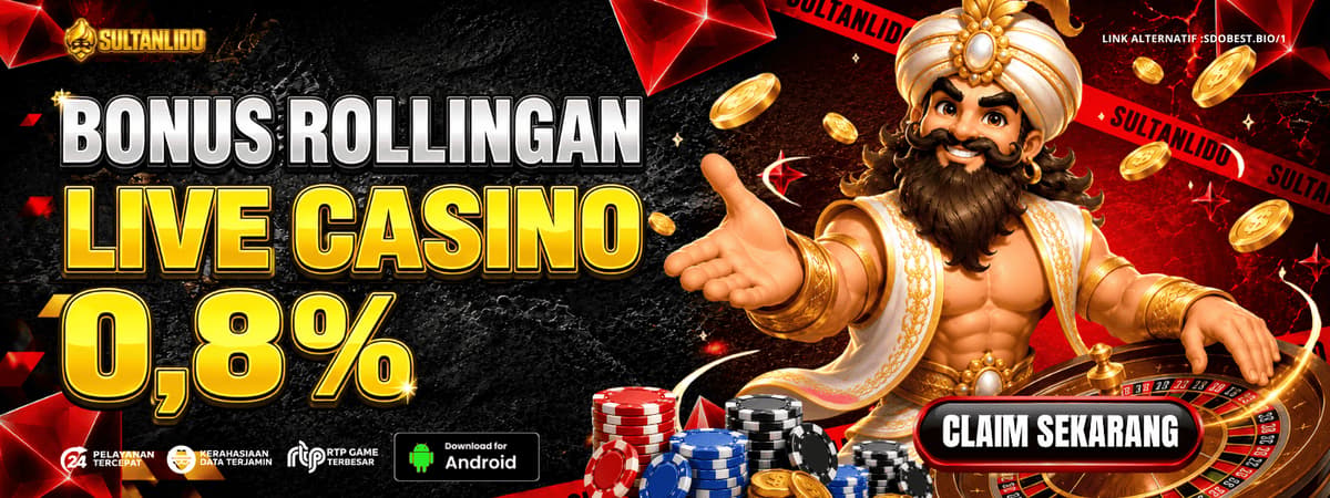 ROLLINGAN LIVE CASINO Banner