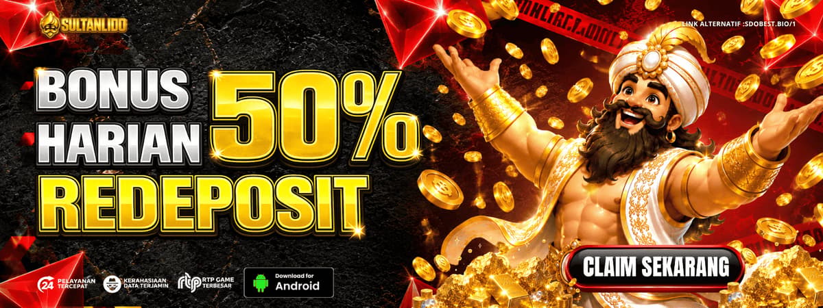 PROMO REDEPOSIT SULTANLIDO Banner