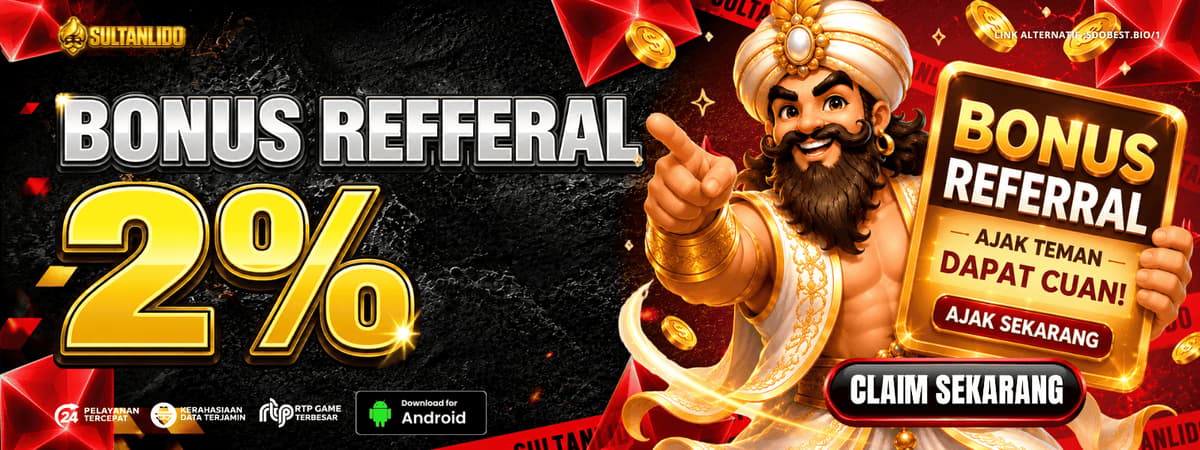 Promo Refferal Sultanlido Banner