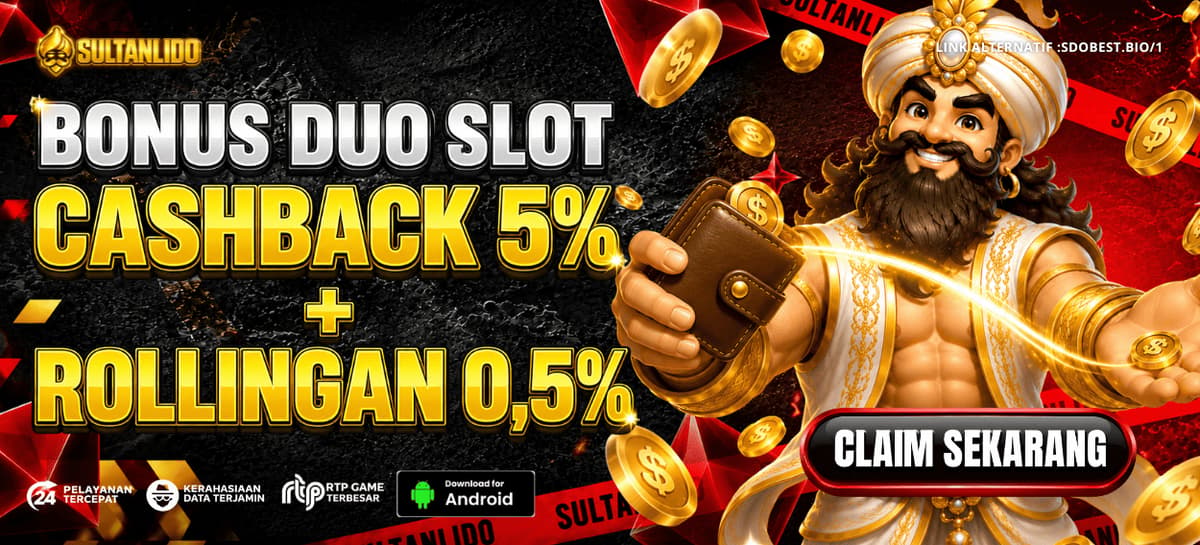 Promo Bonus Slot Online Mingguan Rollingan 0,5%