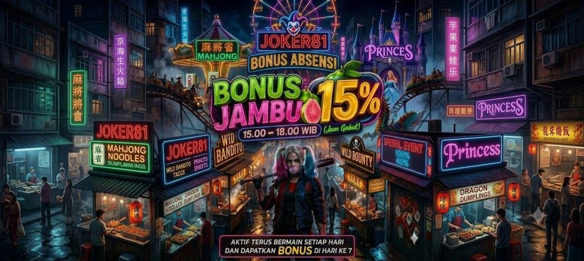 BONUS JAMBU 15%