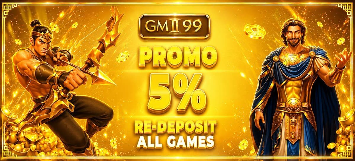 Promo REDEPOSIT 5% ALL GAMES