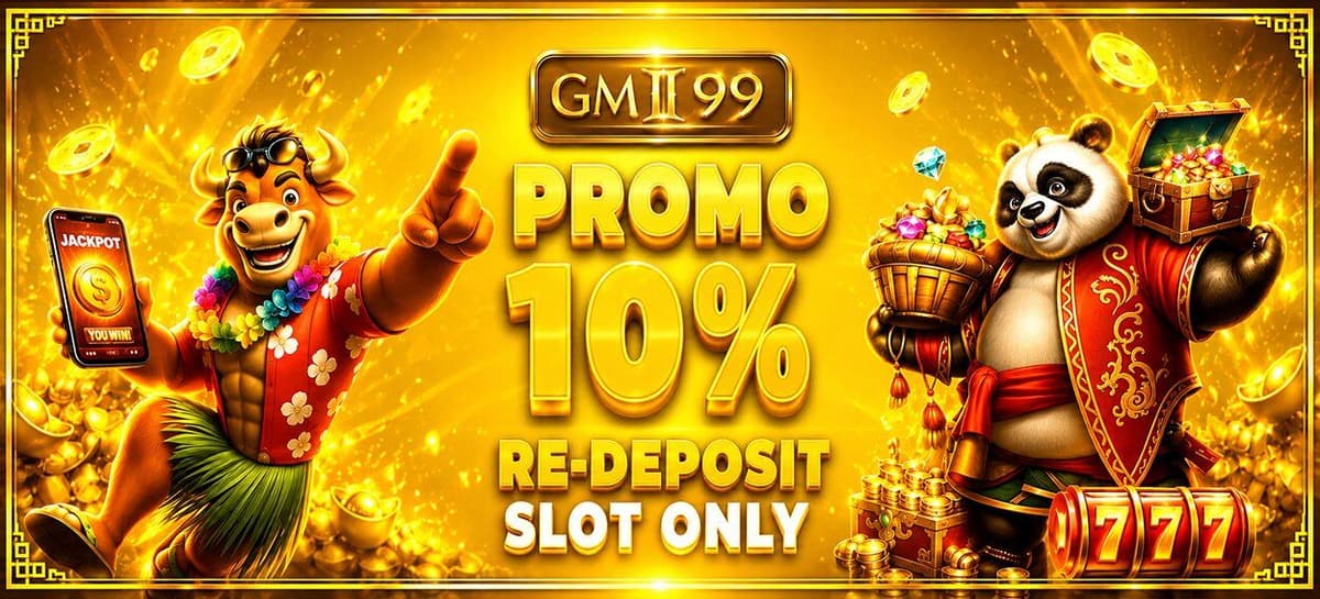Promo REDEPOSIT 10% SLOT ONLY