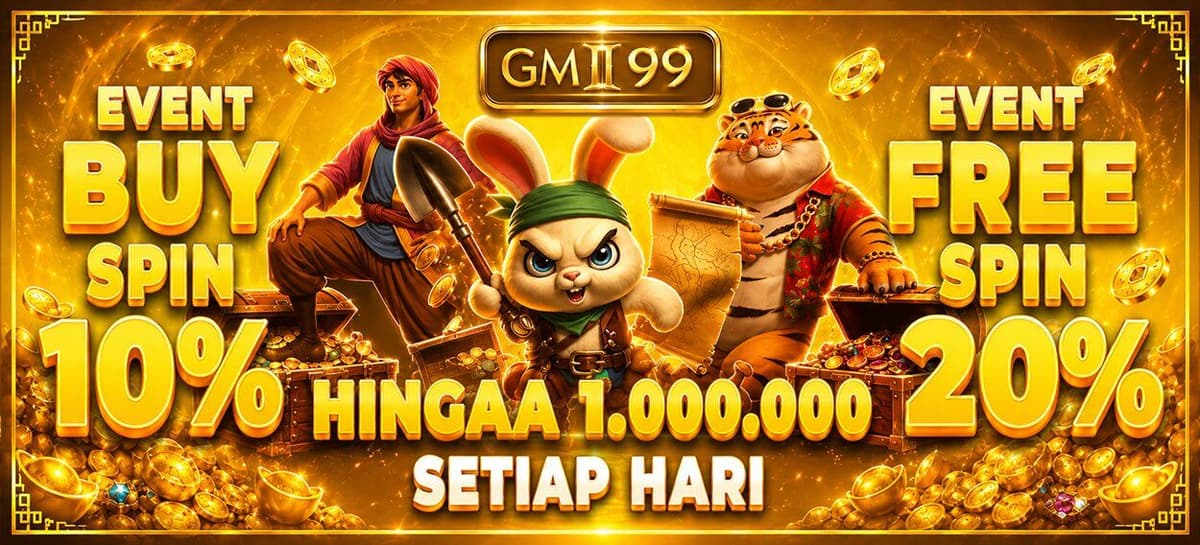 Promo EVENT FREESPIN 20% BUYSPIN 15%
