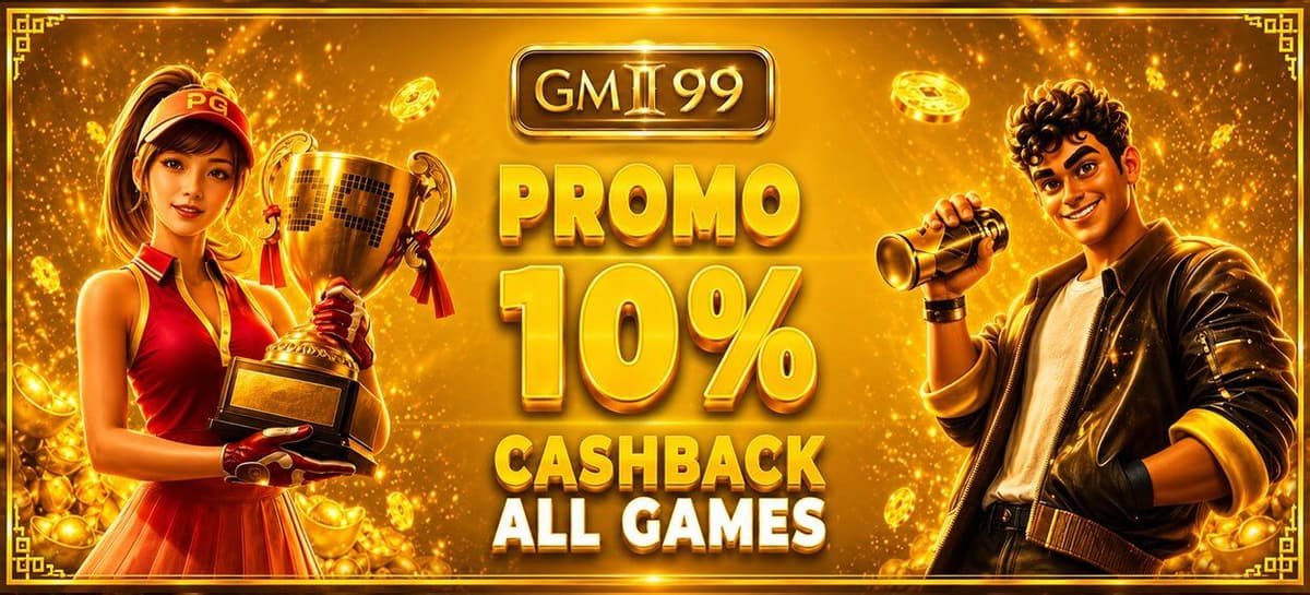 Promo CASHBACK 10% ALL GAMES