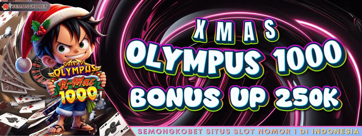 Promo EXTRA BONUS GATES OF OLYMPUS X-MAS 1000