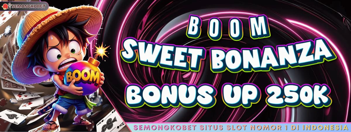 Promo EXTRA BONUS BOOM SWEET BONANZA