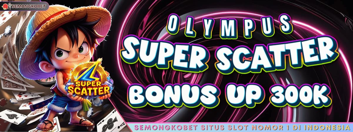 Promo BONUS GATES OF OLYMPUS SUPER SCATTER