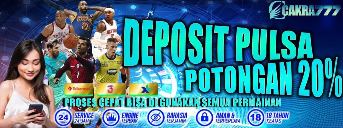 POTONGAN PULSA HANYA 20% Banner