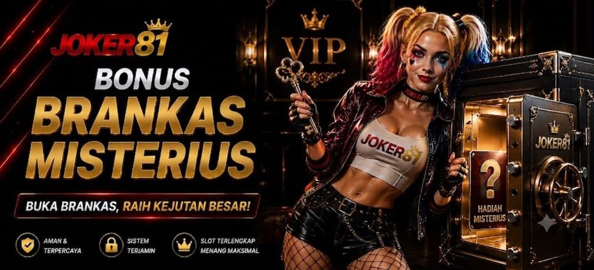 Promo Enigma Vault / Brankas Misteri JOKER81