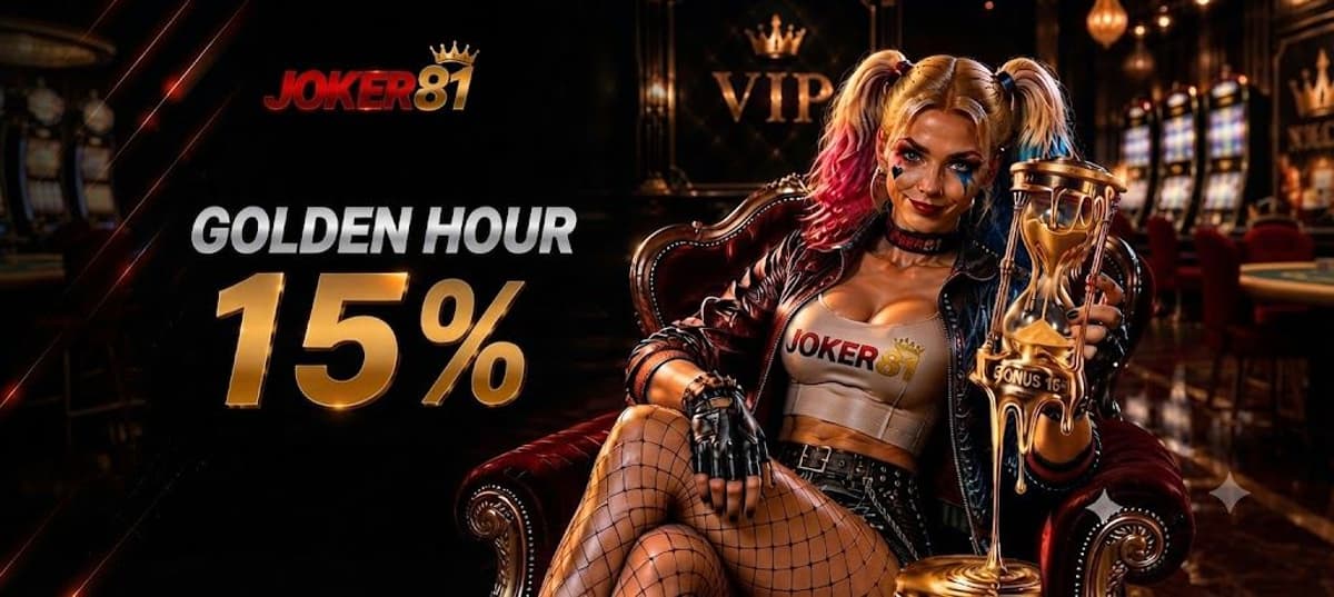 BONUS GOLDEN HOUR 15%
