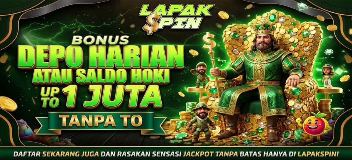 PROMO BONUS DEPOSIT 10% - SALDO HOKI!