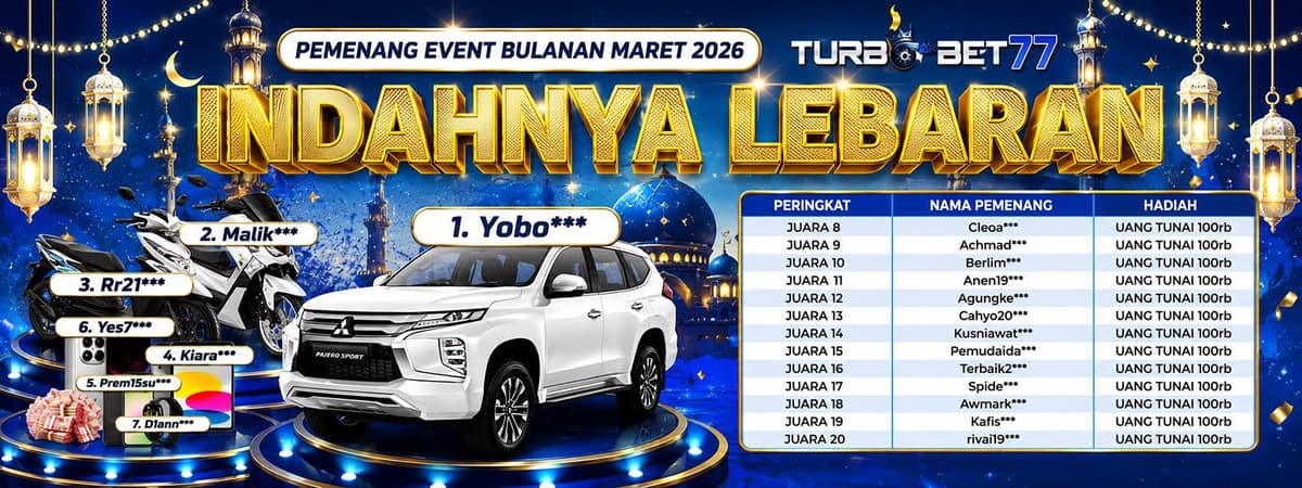 PEMENANG EVENT LEBARAN 2026 Banner