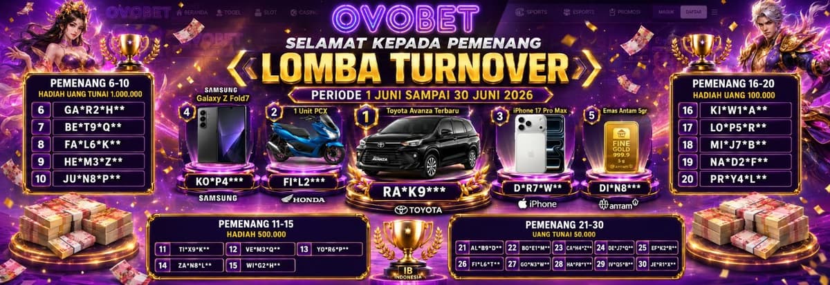 MAXWIN TERBESAR OVOBET Banner