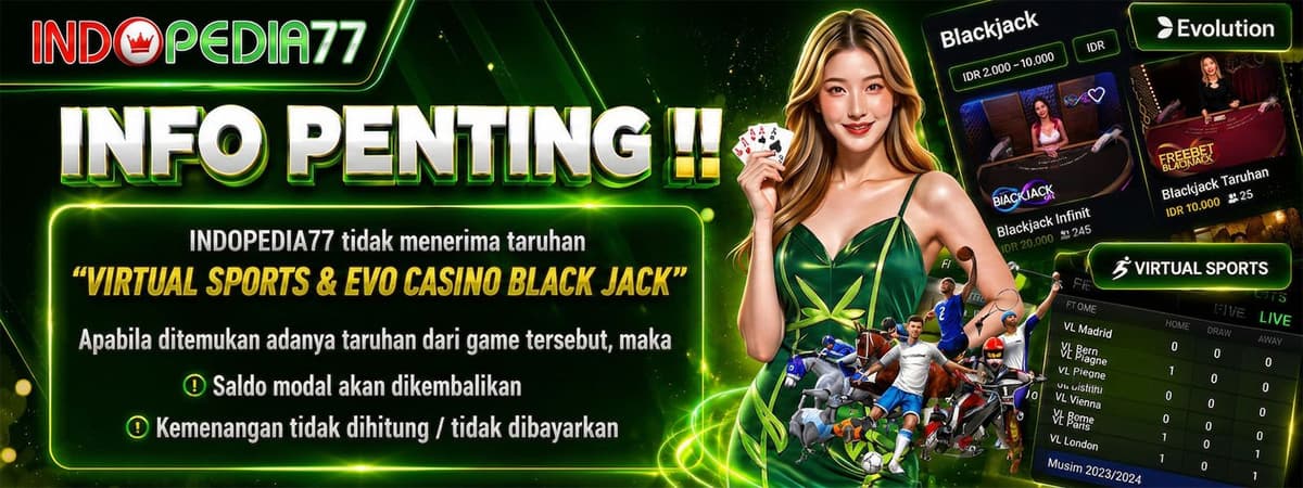INFO VIRTUAL SPORT & BLACKJACK Banner