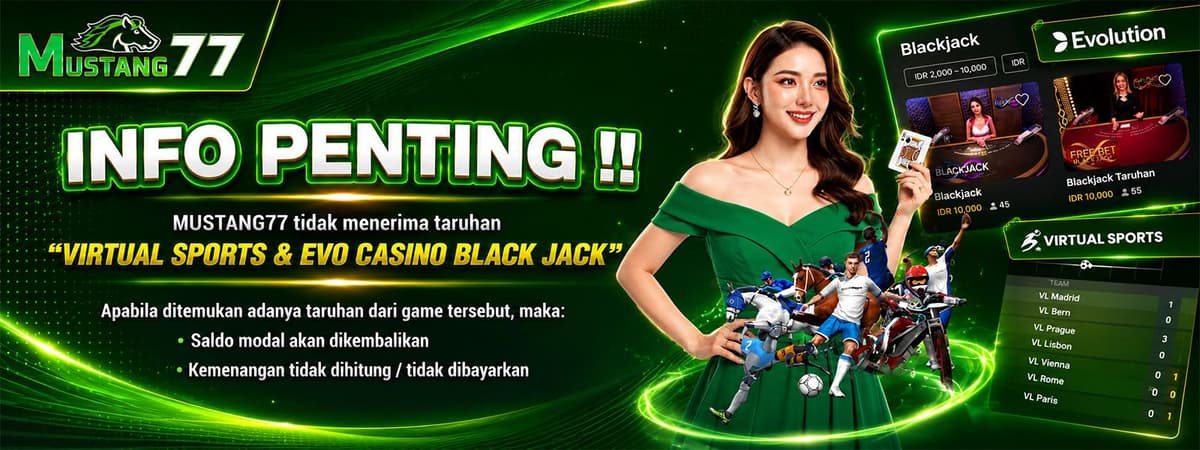 INFO VIRTUAL SPORT & BLACKJACK Banner