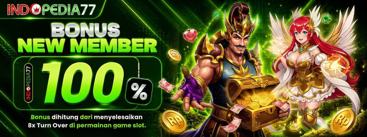 Promo BONUS NEW MEMBER 100% 