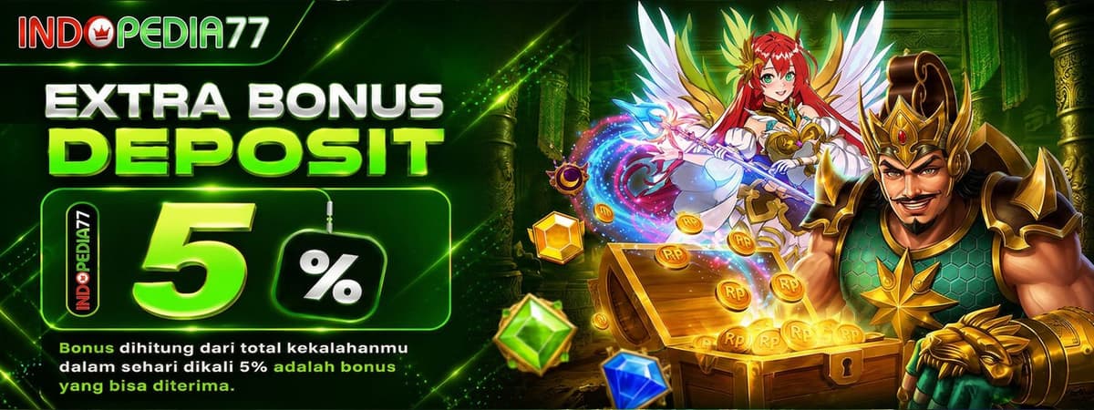 Promo BONUS DEPOSIT HARIAN 5%