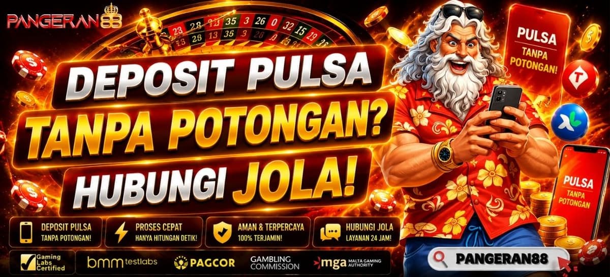 Promo DEPOSIT PULSA TANPA POTONGAN