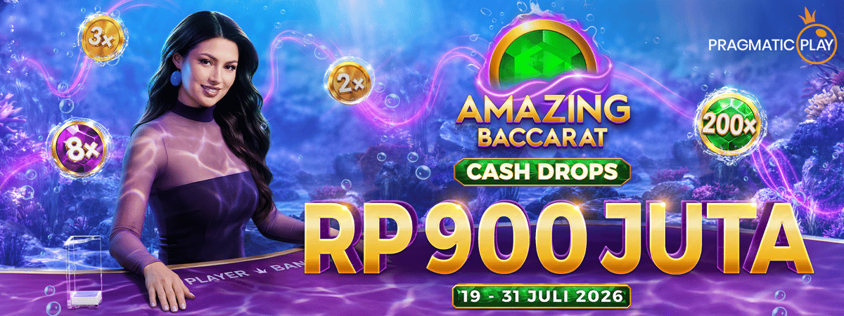 Pragmatic Play - Amazing Baccarat Cash Drops Banner