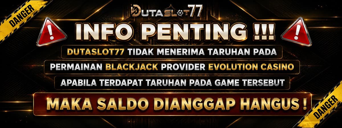 INFO PENTING CASINO  Banner