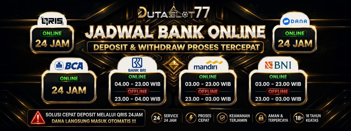 JADWAL BANK ONLINE Banner
