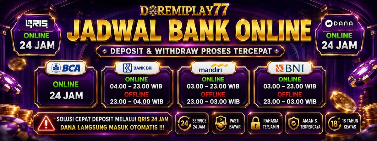 JADWAL BANK ONLINE Banner