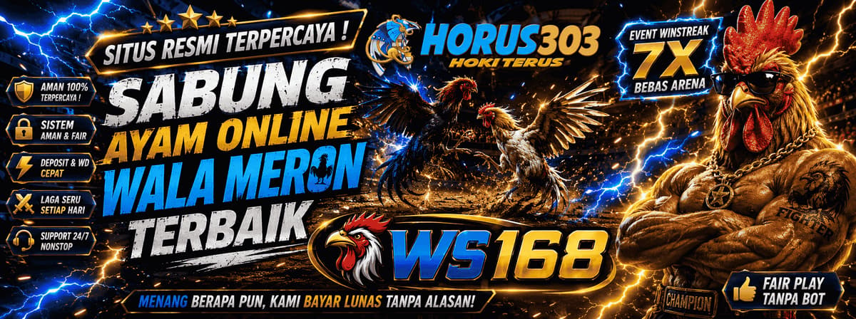 BONUS SABUNG AYAM 7X WINSTREAK Banner
