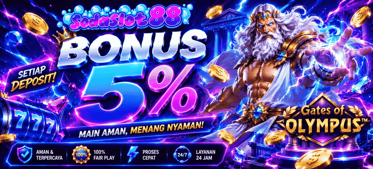 BONUS DEPOSIT HARIAN 5%