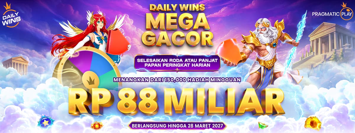 Pragmatic Play - Daily Wins Mega Gacor Season 4 Level 5 Banner