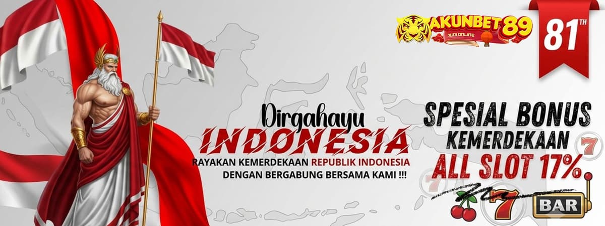 Spesial Bonus Kemerdekaan RI Banner