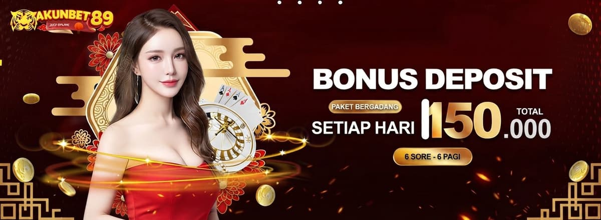 BONUS DEPOSIT 150RB PAKET BERGADANG SETIAP HARI-NYA Banner