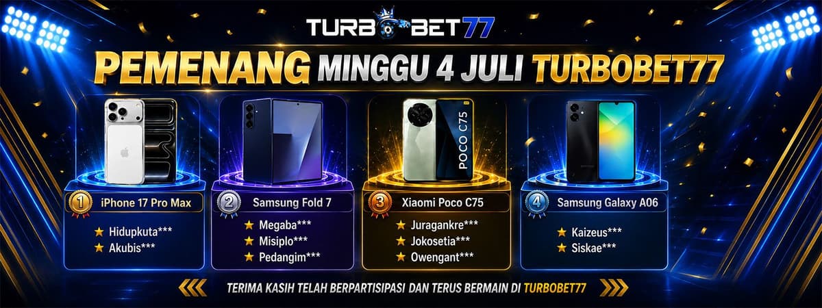 Pemenang Event Juli Minggu 4 Banner