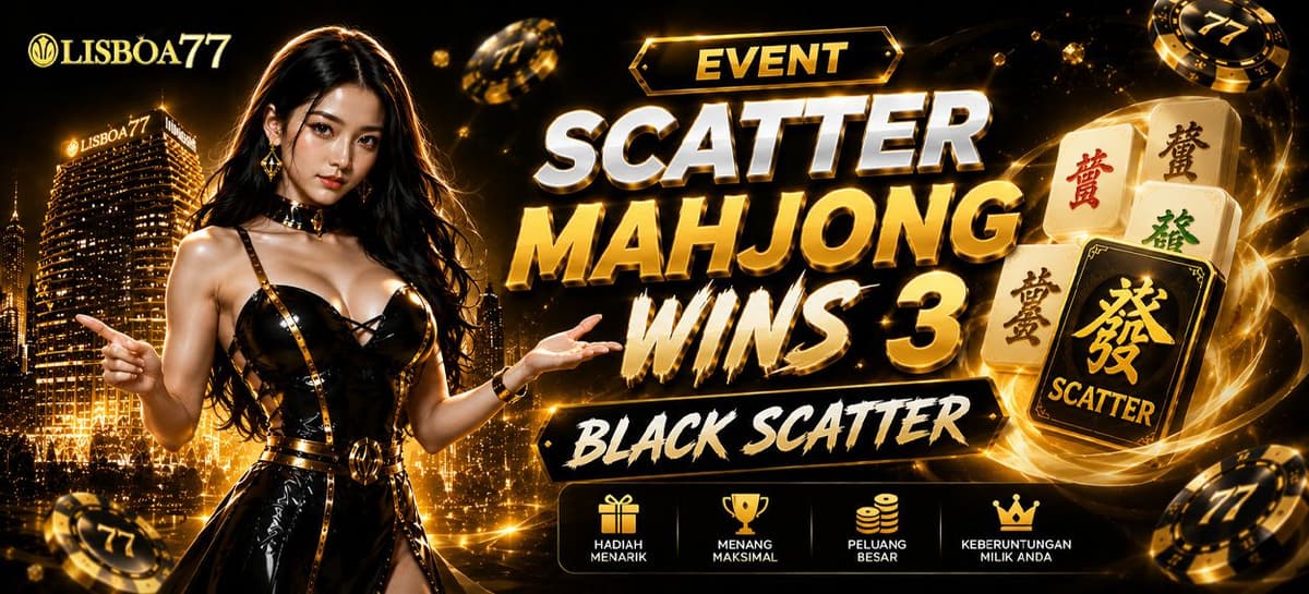 EVENT BLACK SCATTER MAHJONG WINS 3 !