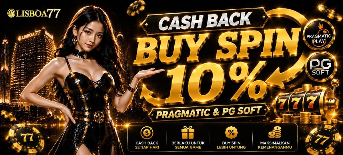 Promo CASH BACK 10%