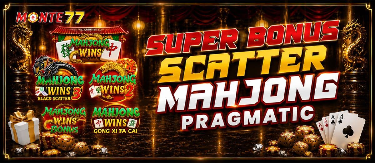 Promo EXTRA BONUS SCATTER MAHJONG WINS PRAGMATIC