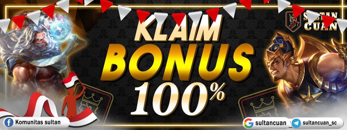 CLAIM BONUS 100% Banner