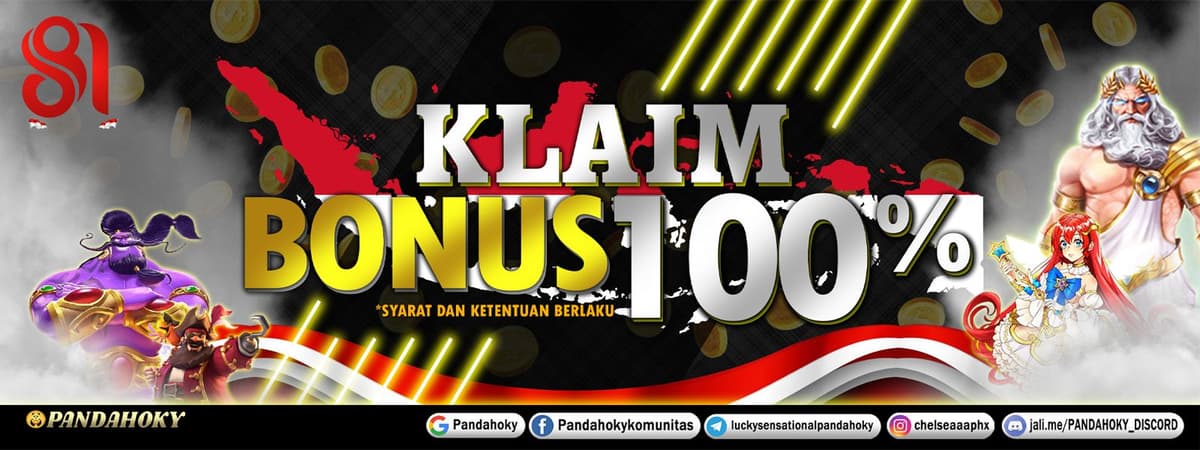 PROMO BONUS DEPOSIT 100% Banner