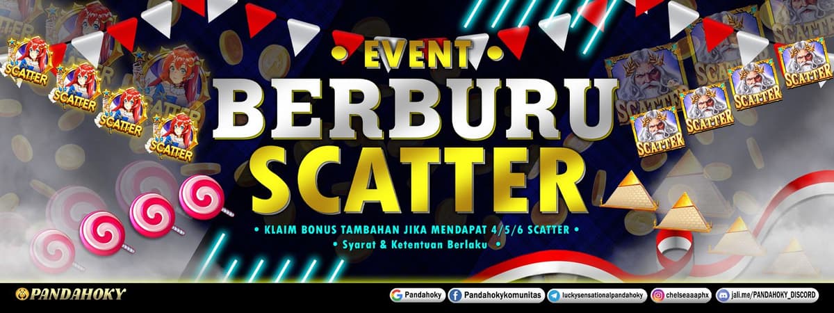 BERBURU SCATTER Banner